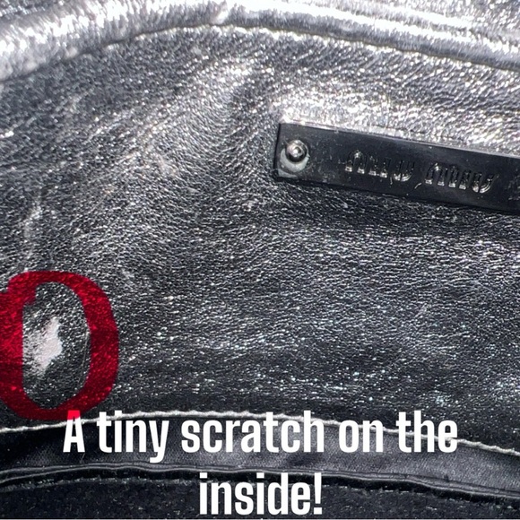 🩶MIU MIU Metallic Matelasse Silver Leather Chain Crossbody Bag/Purse | PRELOVED - Picture 16 of 16